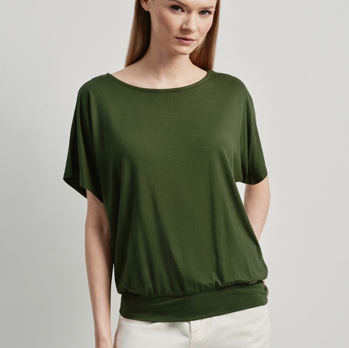 Жіноча блузка зеленого кольору