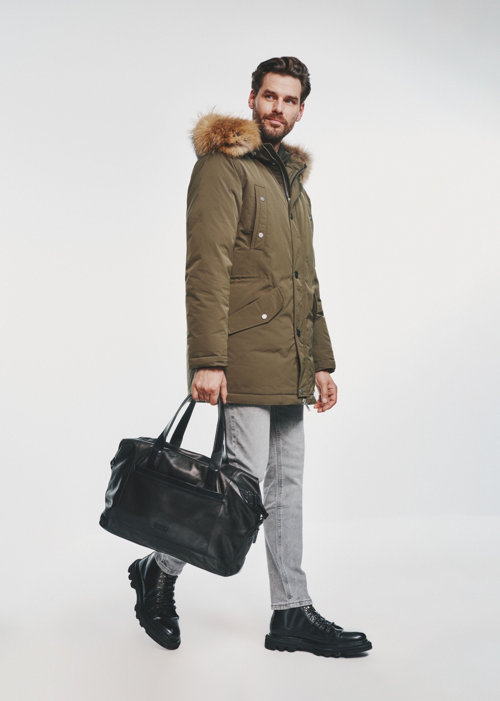 Шкіряна чоловіча дорожня сумка TORMS-0431-99(Z24) | OCHNIK