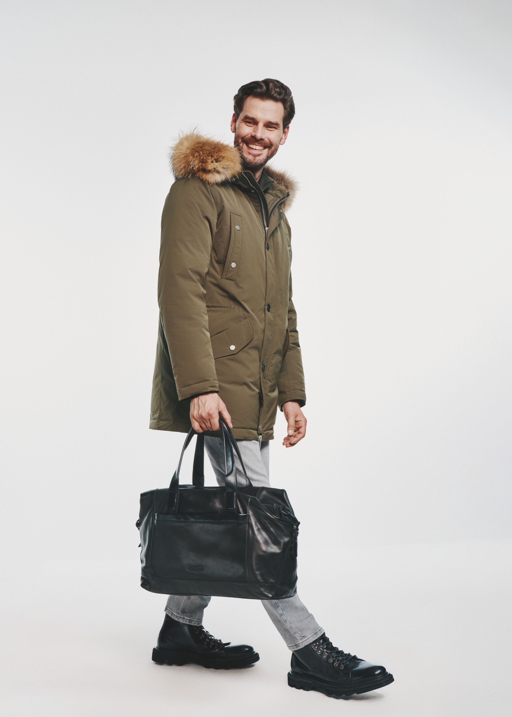 Шкіряна чоловіча дорожня сумка TORMS-0431-99(Z24) | OCHNIK