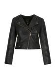 Жіноча шкіряна куртка KURDS-0273A-1110(KS)