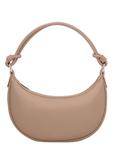 Beżowa mała torebka damska hobo TOREC-1097-1B(Z26)