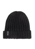 Чорна вовняна чоловіча шапка CZAMT-0033-99(Z25)
