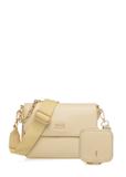 Світло-жовта жіноча сумка через плече з ланцюжком TOREC-0767-2A(W26)