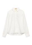 Жіноча біла сорочка KOSDT-0180-0P(W26)