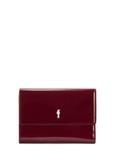 Bordowy średni portfel damski POREC-0419-49(Z25)