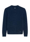 Темно-синій чоловічий вовняний светр SWEMT-0173-68(Z25)