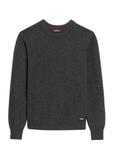 Grafitowy sweter męski SWEMT-0172-99(Z25)