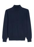 Sweter męski z golfem w kolorze granatowym SWEMT-0095B-7E(Z26)
