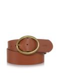 Коричневий шкіряний жіночий ремінь PASDS-0264-89(W23)