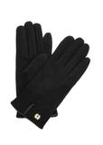 Чорні жіночі вовняні рукавички REKDT-0027A-99(Z25)