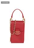 Czerwona saszetka damska na łańcuszku TOREC-1010-42(W25)