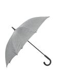 Duży parasol damski w kolorze szarym PARSD-0035-9B(W26)