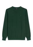Zielony bawełniany sweter męski SWEMT-0114A-8C(Z26)