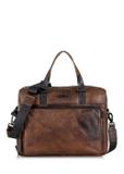 Коричнева шкіряна чоловіча сумка TORMS-0100B-79(Z24)