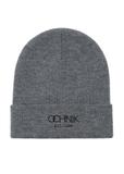 Сіра чоловіча зимова шапка з логотипом OCHNIK CZAMT-0064A-91(Z23)
