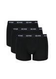 Trójpak czarnych bokserek męskich ZESMB-0001A-99(KS)