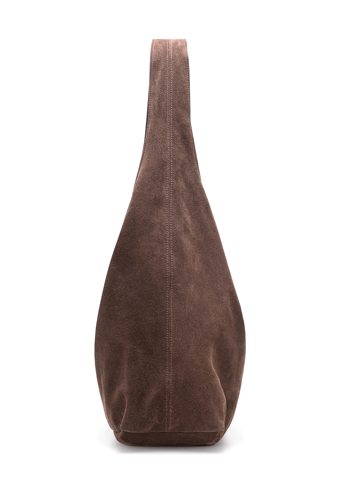 Коричнева замшева жіноча сумка-шопер TORES-1177-1I(W26)