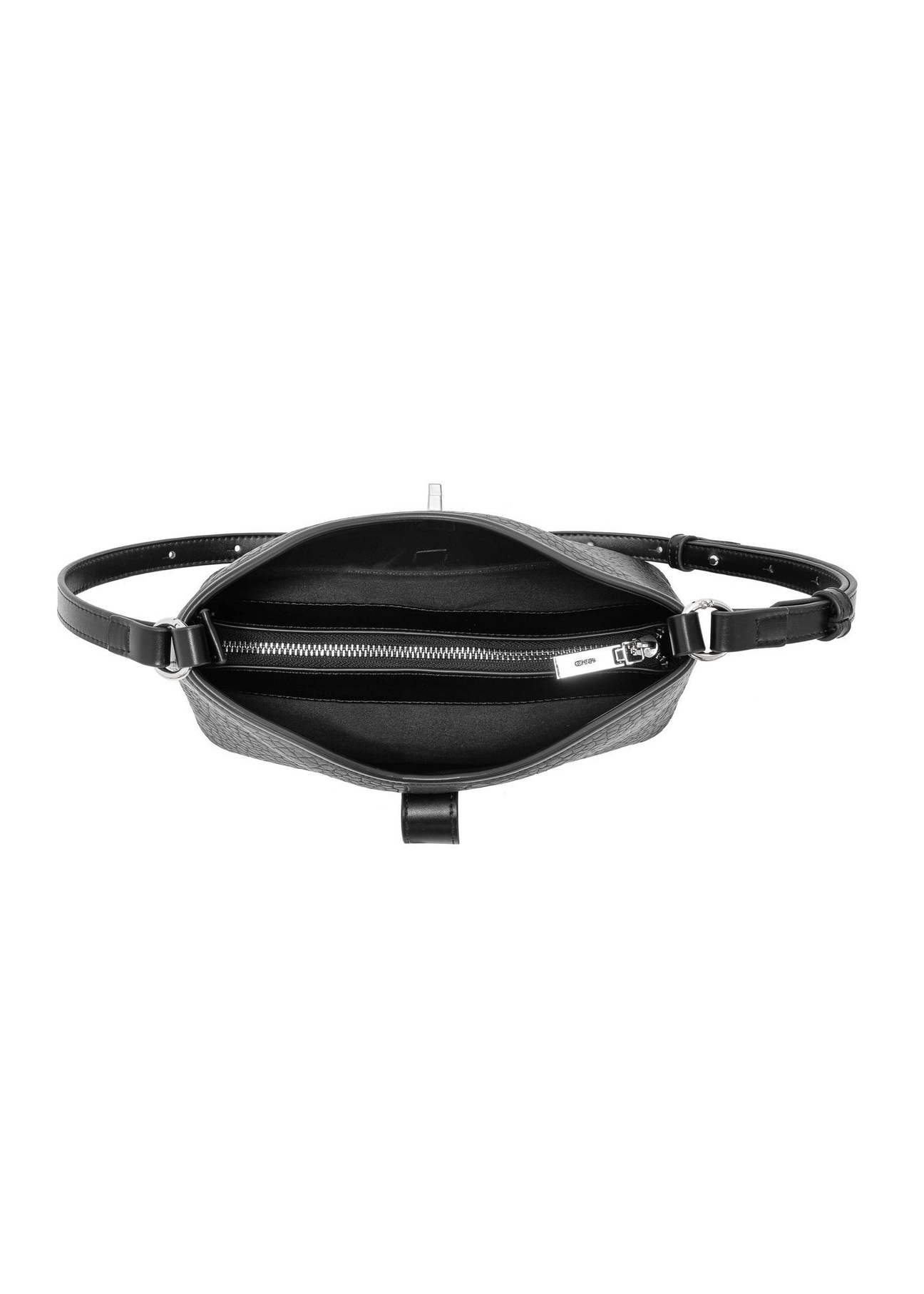 Жіноча чорна сумка зі штучної шкіри TOREC-0883-99(W24)-05
