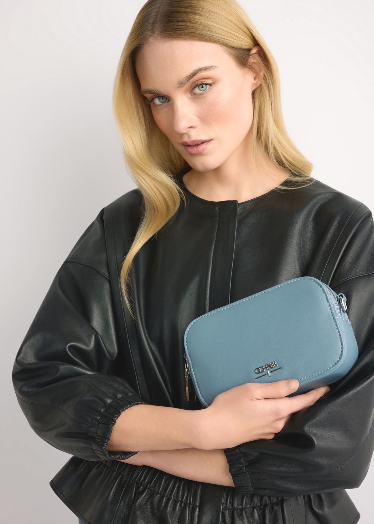 Блакитна мала жіноча сумка TOREC-1172-7C(W26)