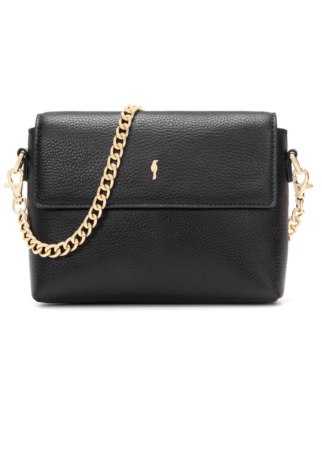 Маленька жіноча шкіряна сумочка TORES-1278-9I(W26), вигляд виробу спереду на білому тлі.