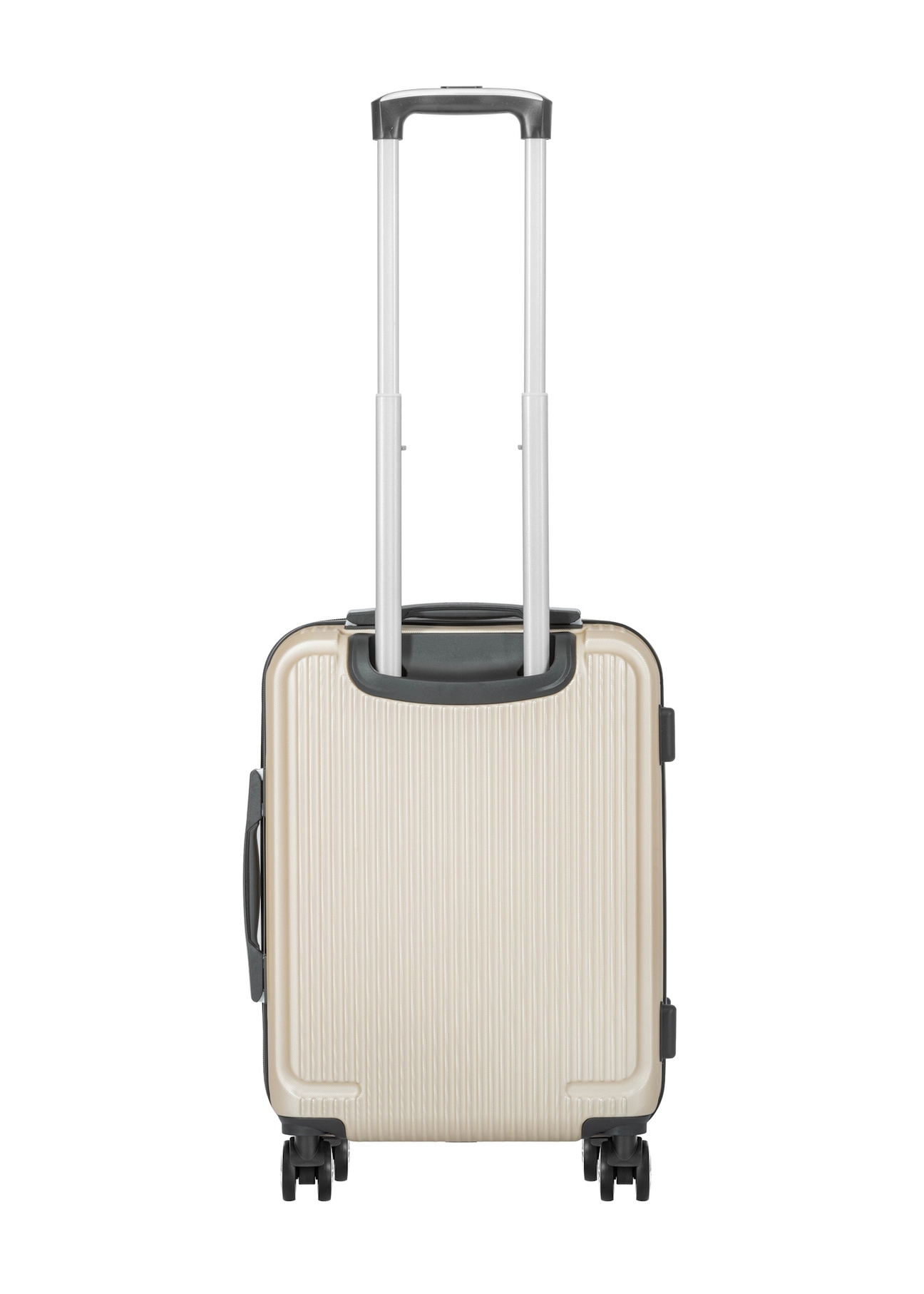 Валіза на колесах WALAB-0053-0X-19(W26), вигляд виробу ззаду на білому тлі.