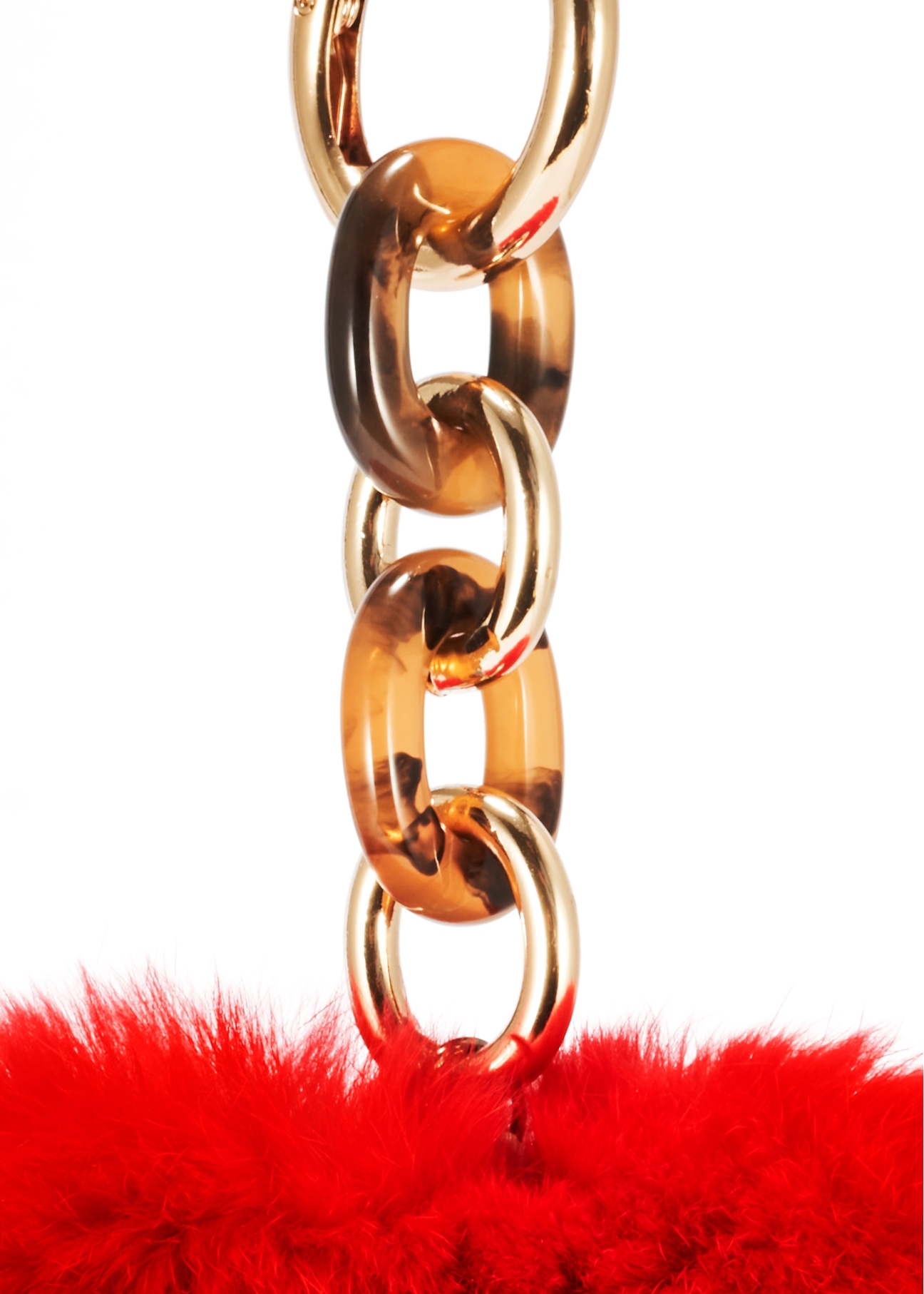 Czerwony brelok w kształcie serca BRELOK-209A-42(Z25)