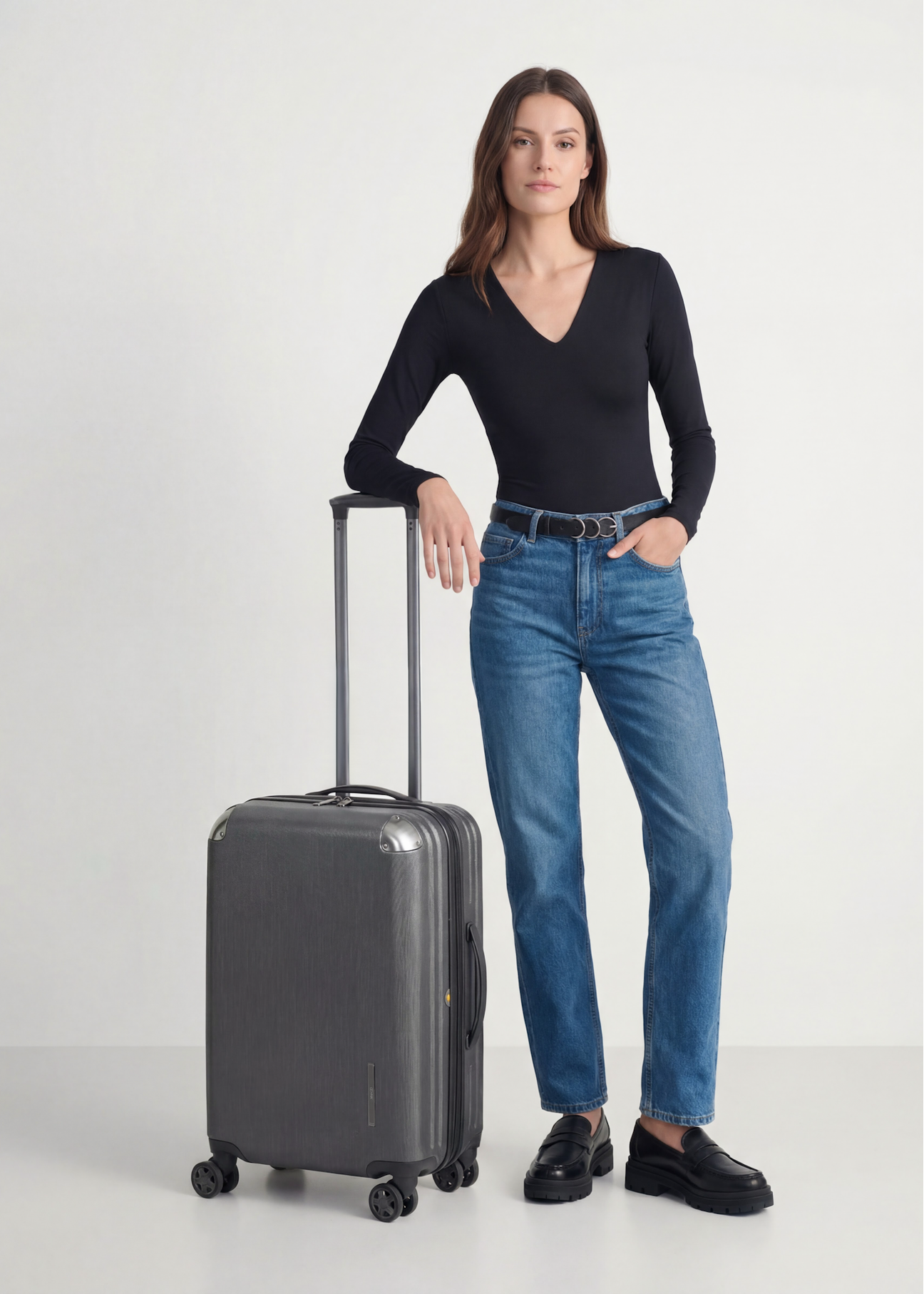 Середня валіза на колесах WALPC-0001-98-24(W24)