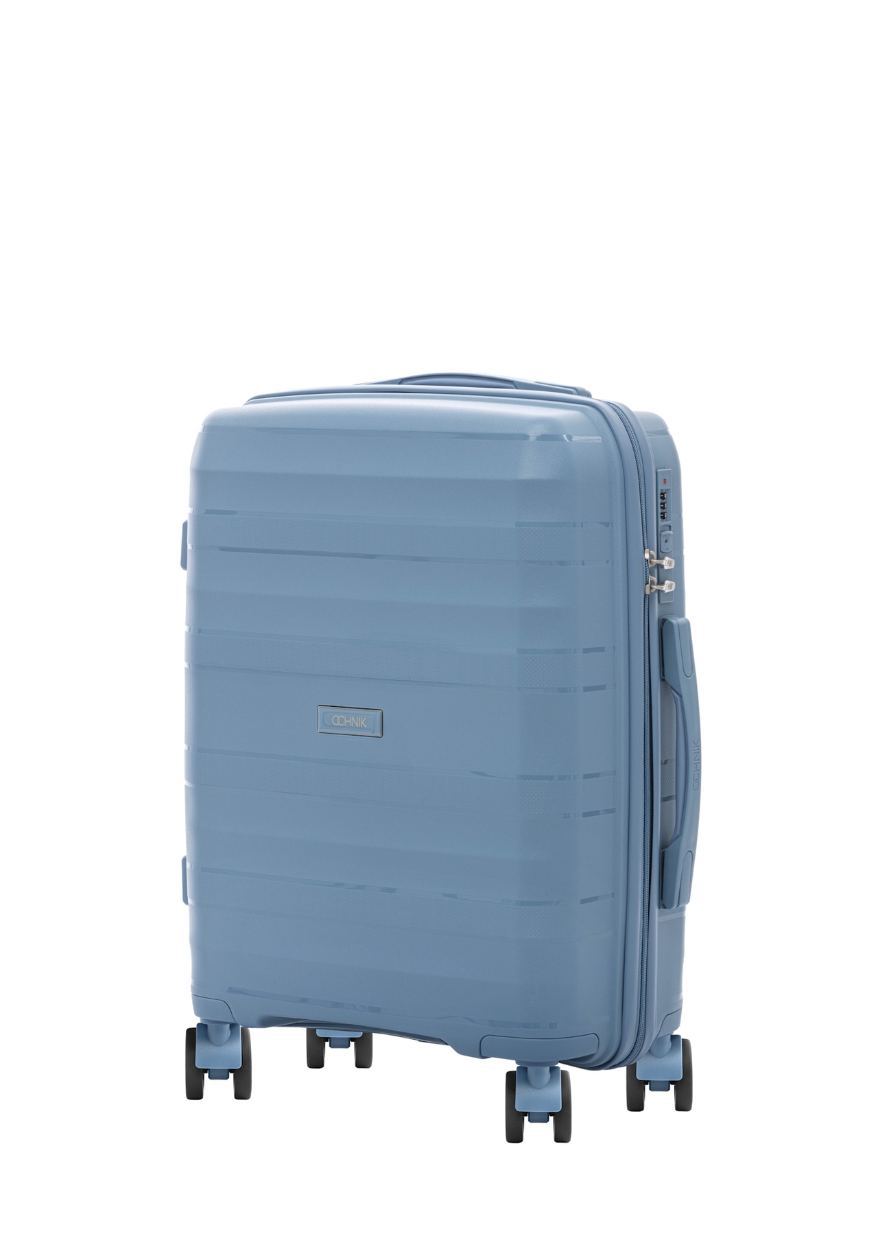 Комплект валіз на колесах 19"/24"/28" WALPP-0024-7A(W26), діагональний вигляд виробу на білому тлі.