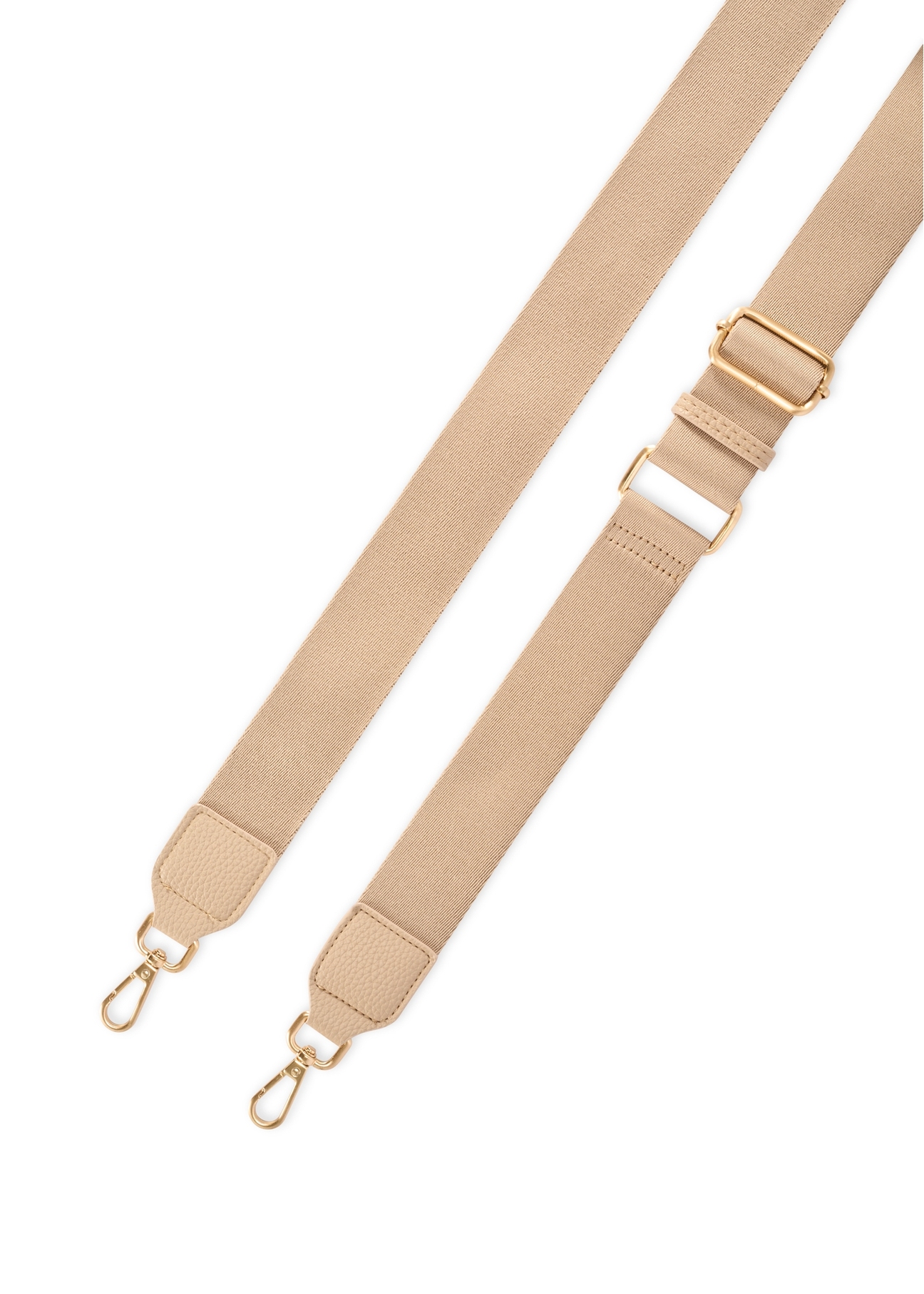 Маленька бежева жіноча сумочка TOREC-1174-1B(W26), вигляд виробу з ремінцем на білому фоні.