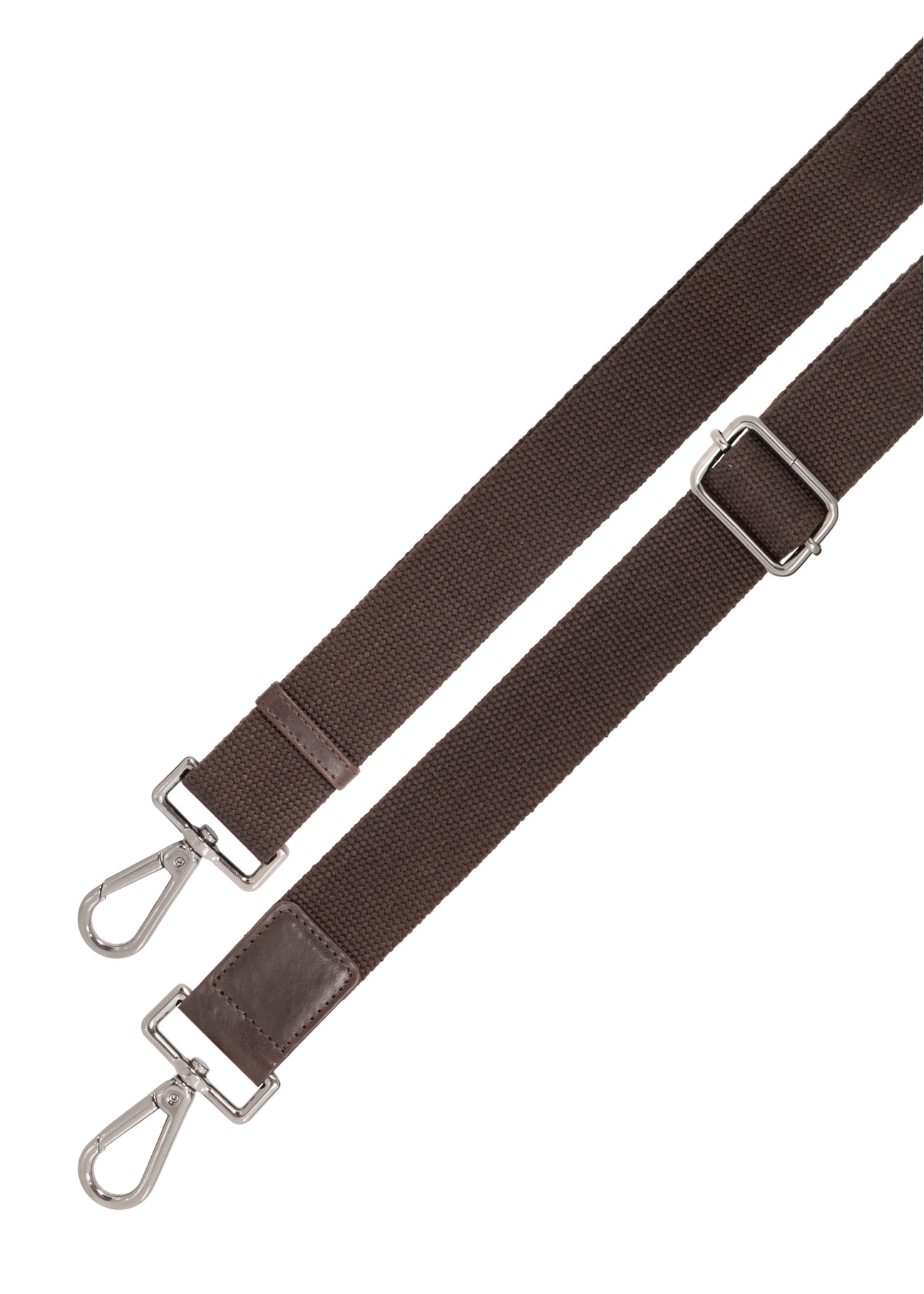 Коричнева шкіряна чоловіча сумка TORMS-0459-1H(Z26), ремінець виробу, вигляд на білому тлі.