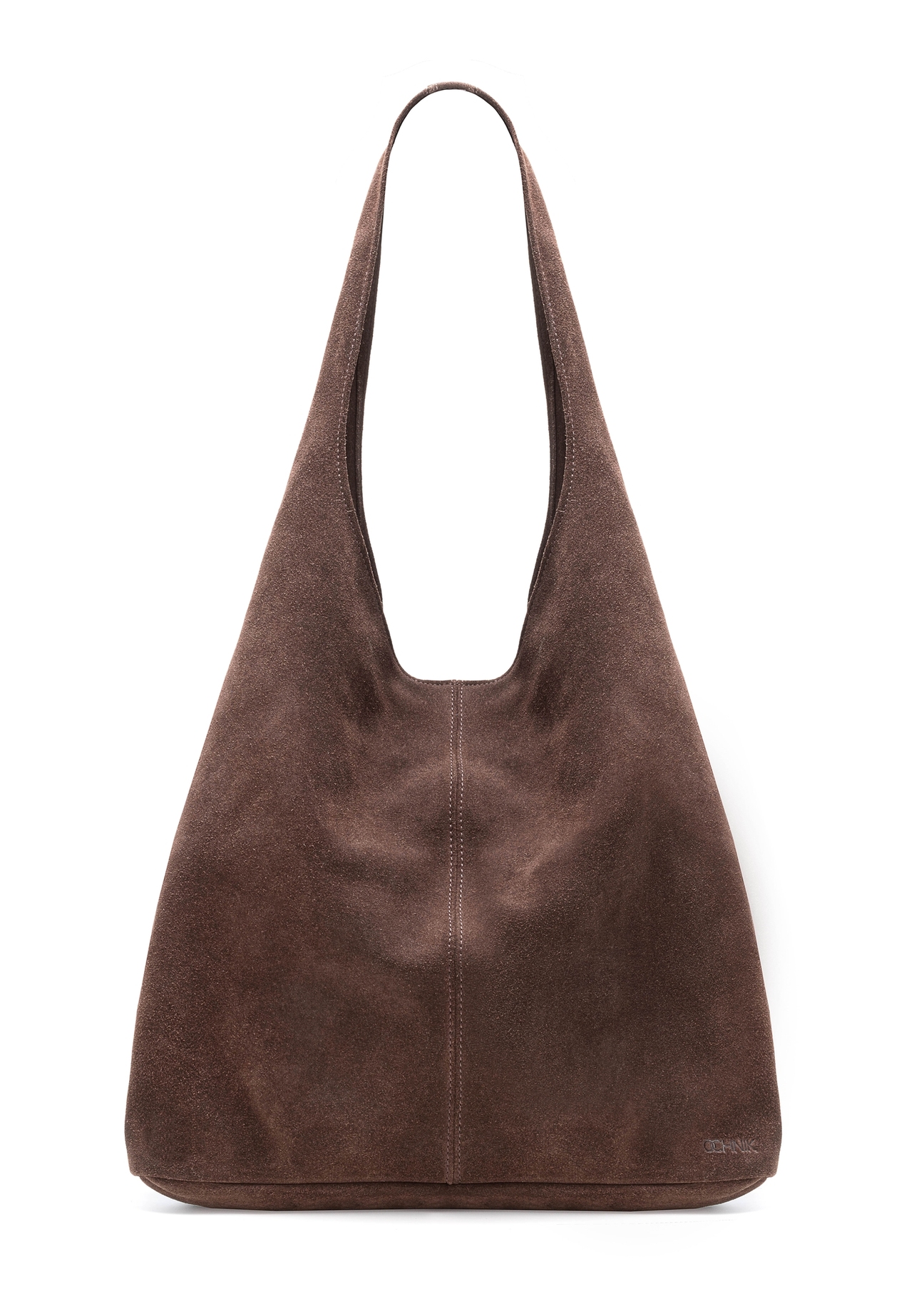 Коричнева замшева жіноча сумка-шопер TORES-1177-1I(W26)