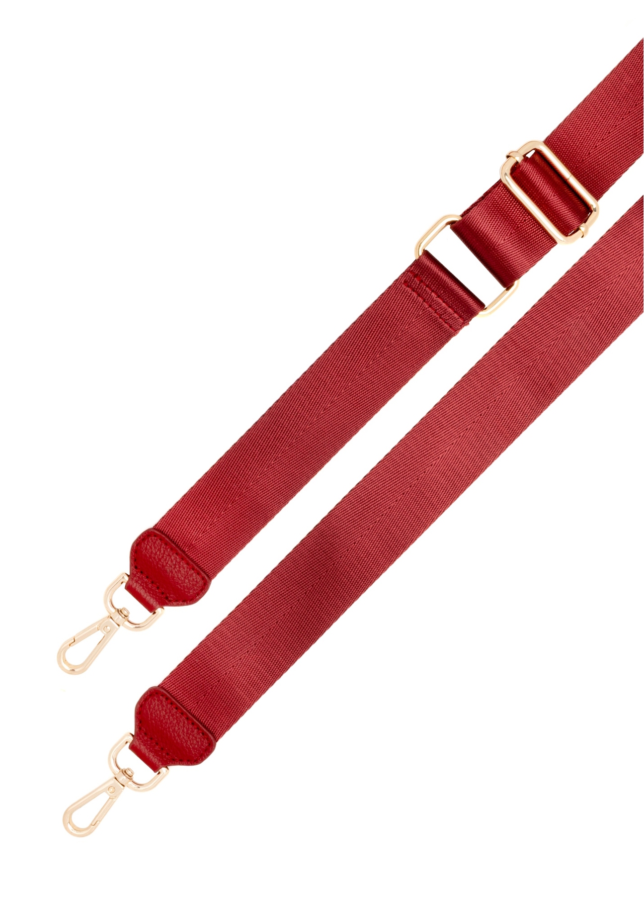 Маленька червона жіноча сумочка TOREC-0036E-42(Z25), вигляд виробу з бретельками на білому фоні.