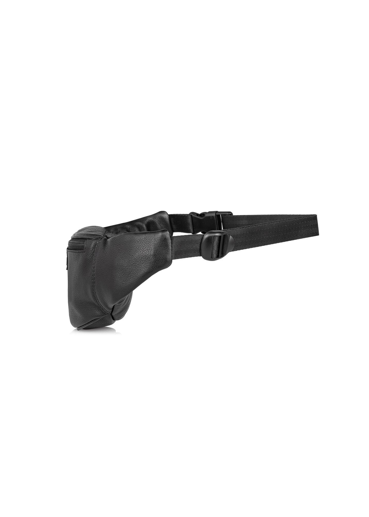 Чоловічі шкіряні нирки чорні TORMS-0417-99(W24)-04