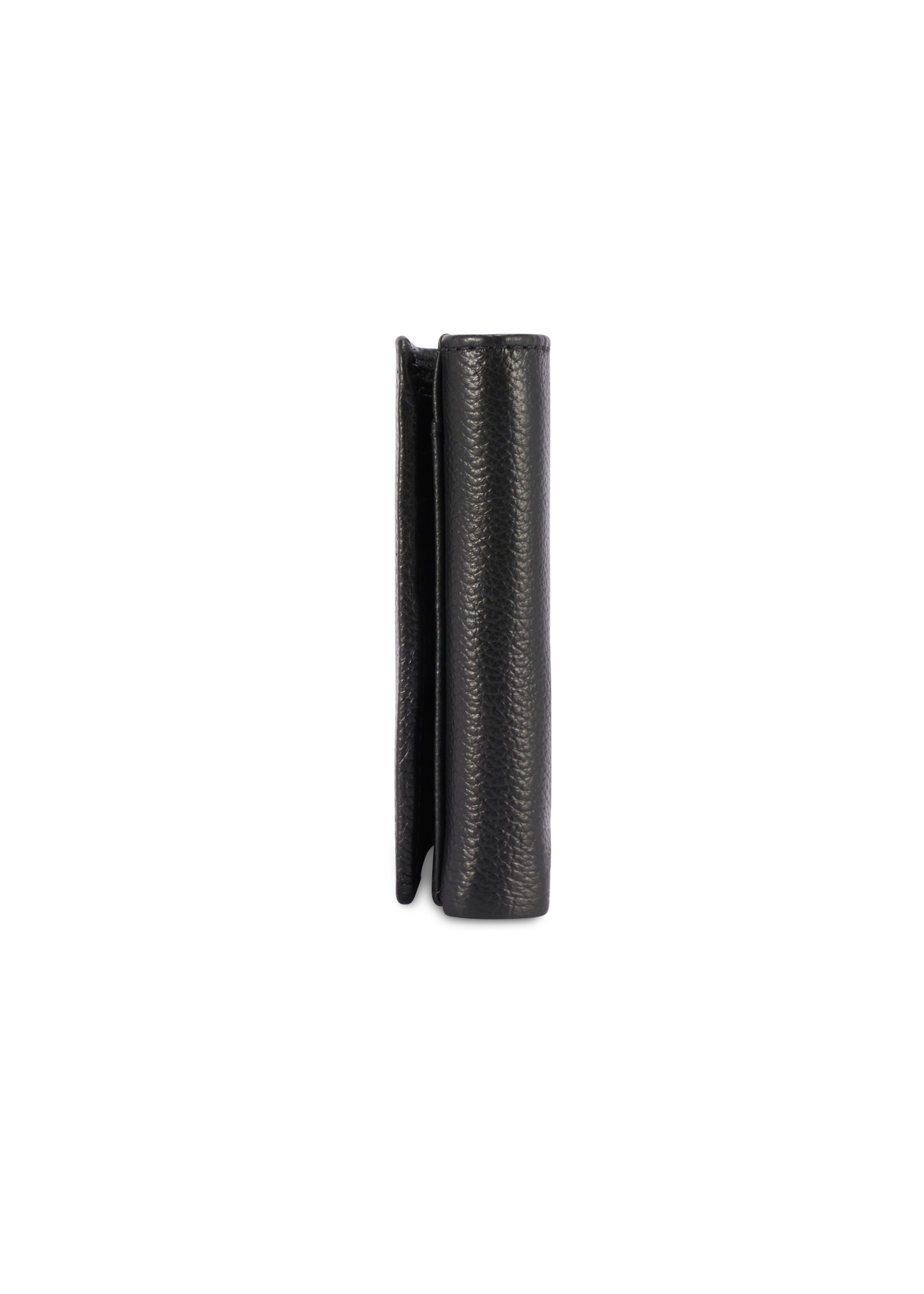 Маленький чоловічий шкіряний гаманець PORMS-0688-9I(W26), вигляд виробу збоку на білому фоні.