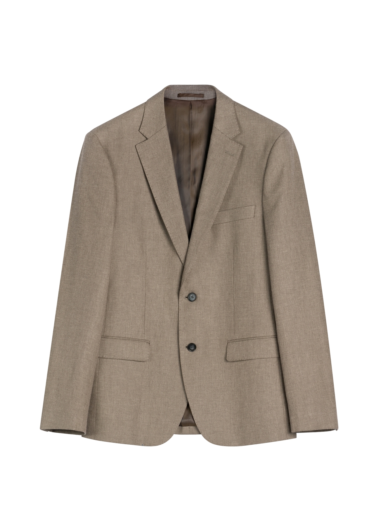 Чоловічий темно-коричневий костюмний піджак MARMT-0013-1I(W26)