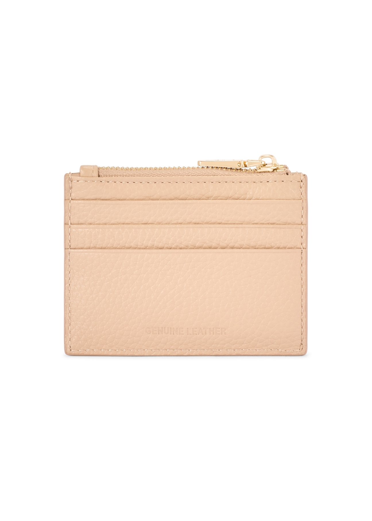 Маленький жіночий шкіряний гаманець PORES-0806R-1B(W26), вигляд виробу ззаду на білому фоні.