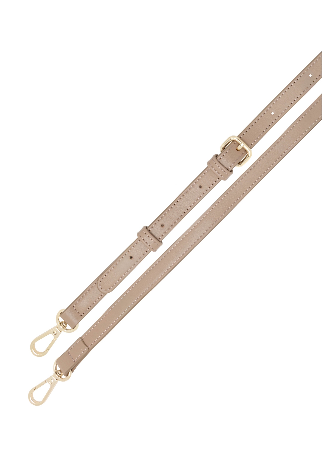 Маленька бежева жіноча сумочка TOREC-1163-1D(W26), вигляд виробу з ремінцем на білому фоні.