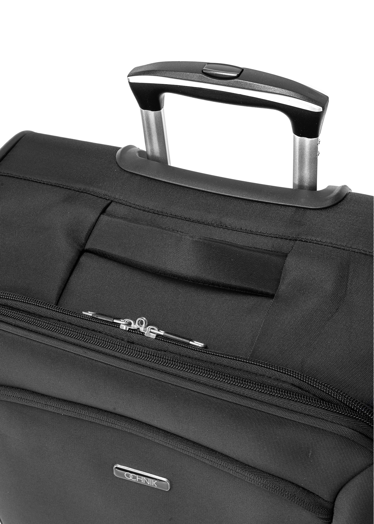 Комплект валіз на колесах 19"/24"/28" WALNY-0042-99(W25), крупний план деталі виробу на білому тлі.