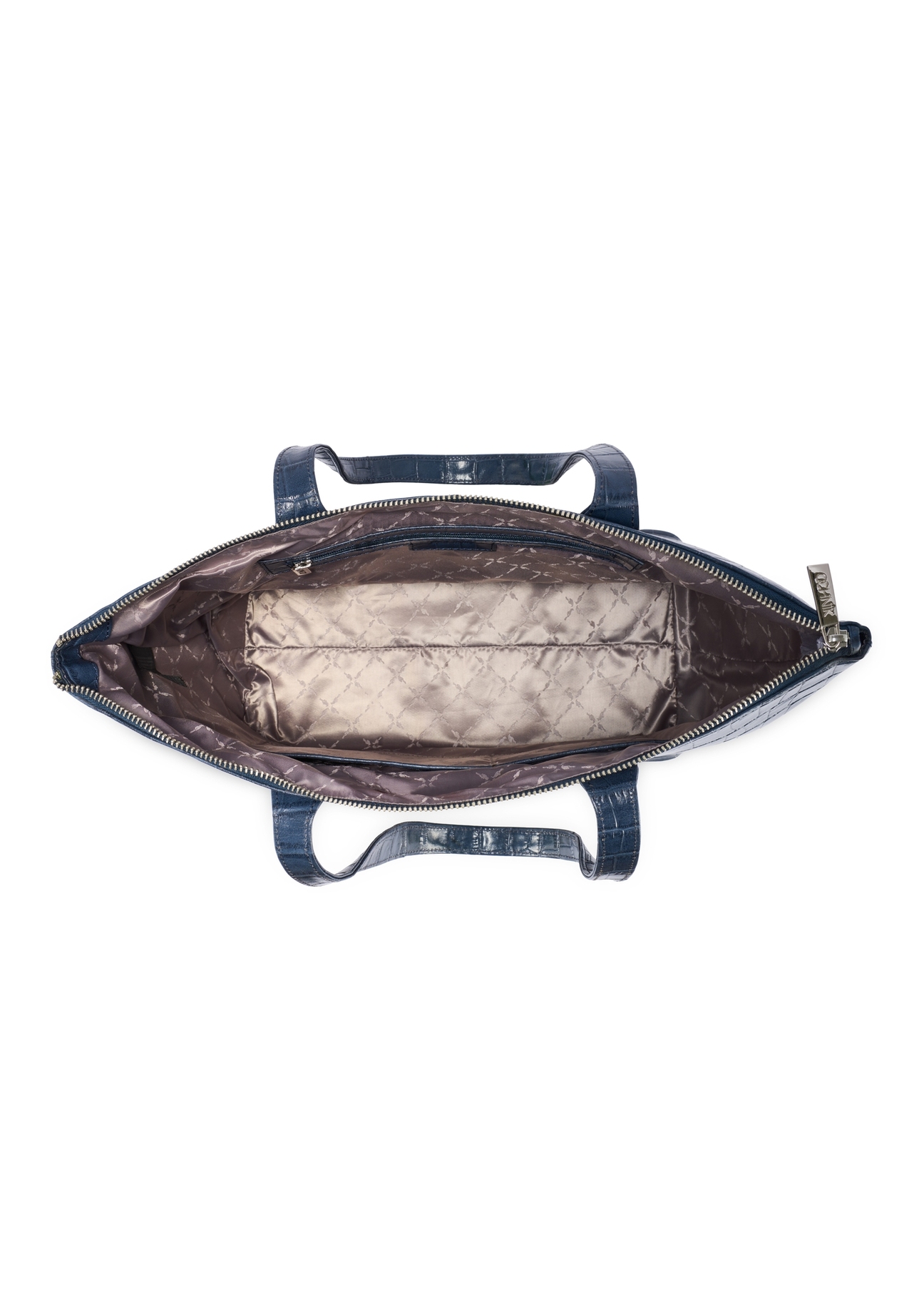 Жіноча темно-синя шкіряна сумка-шопер TORES-0939F-7D(W26)