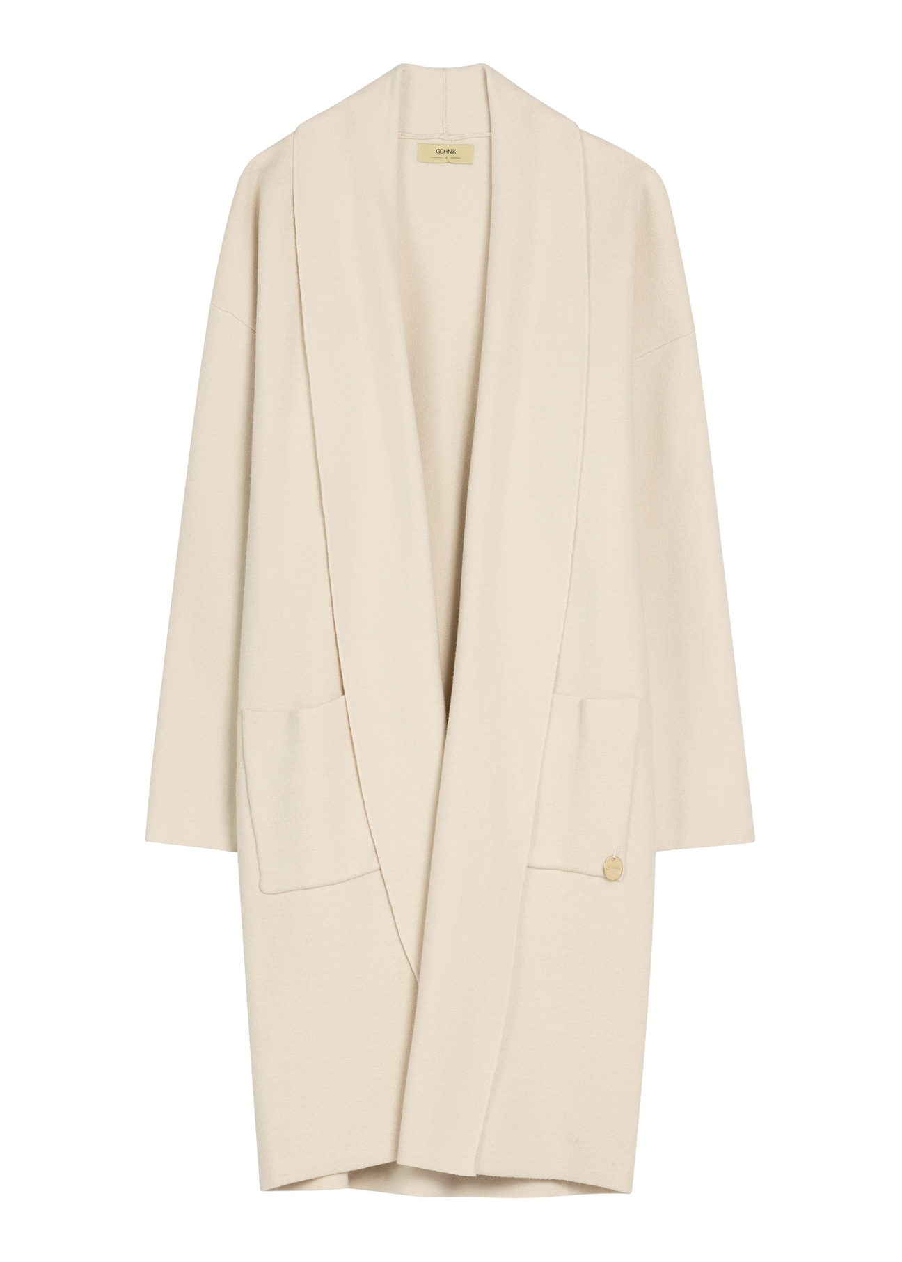 Бежевий жіночий кардиган KARDT-0041-1A(W26)