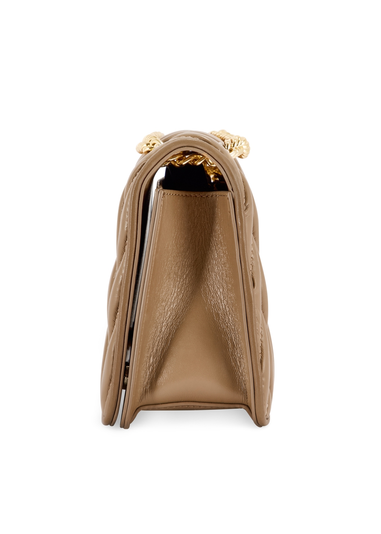 Жіноча бежева сумка з ланцюжком TOREC-1102-24(Z25)