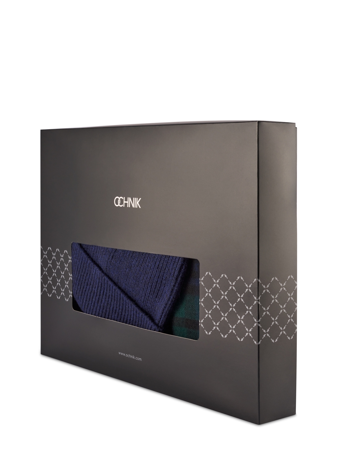 Zestaw męski czapka i szalik ZESTM-0007-69(Z25)