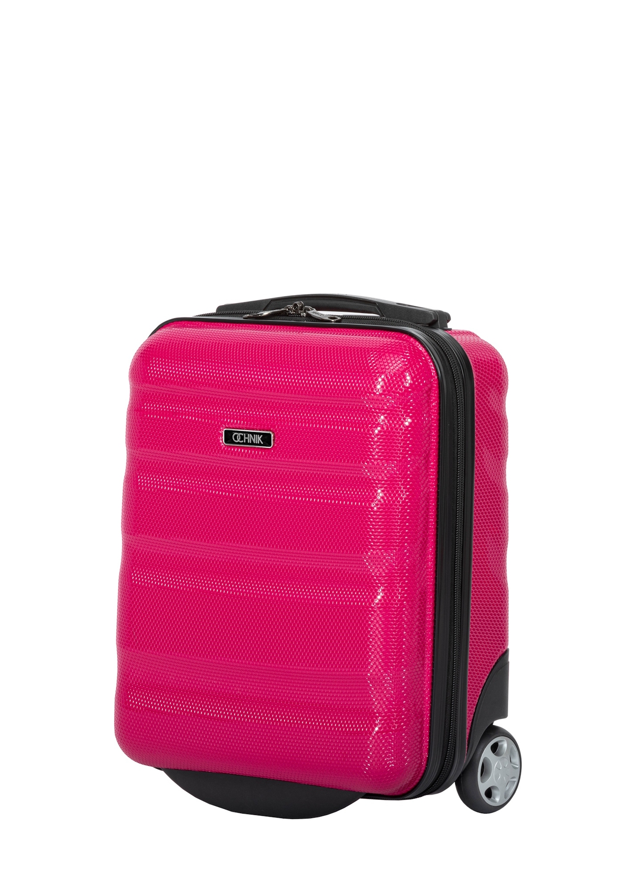 Валіза на колесах WALPC-0012-5E-16(W26), діагональний вигляд виробу на білому тлі.