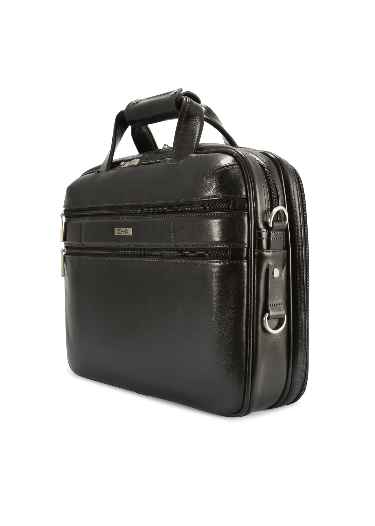 Чорна чоловіча шкіряна сумка TORMS-0483-99(Z25)