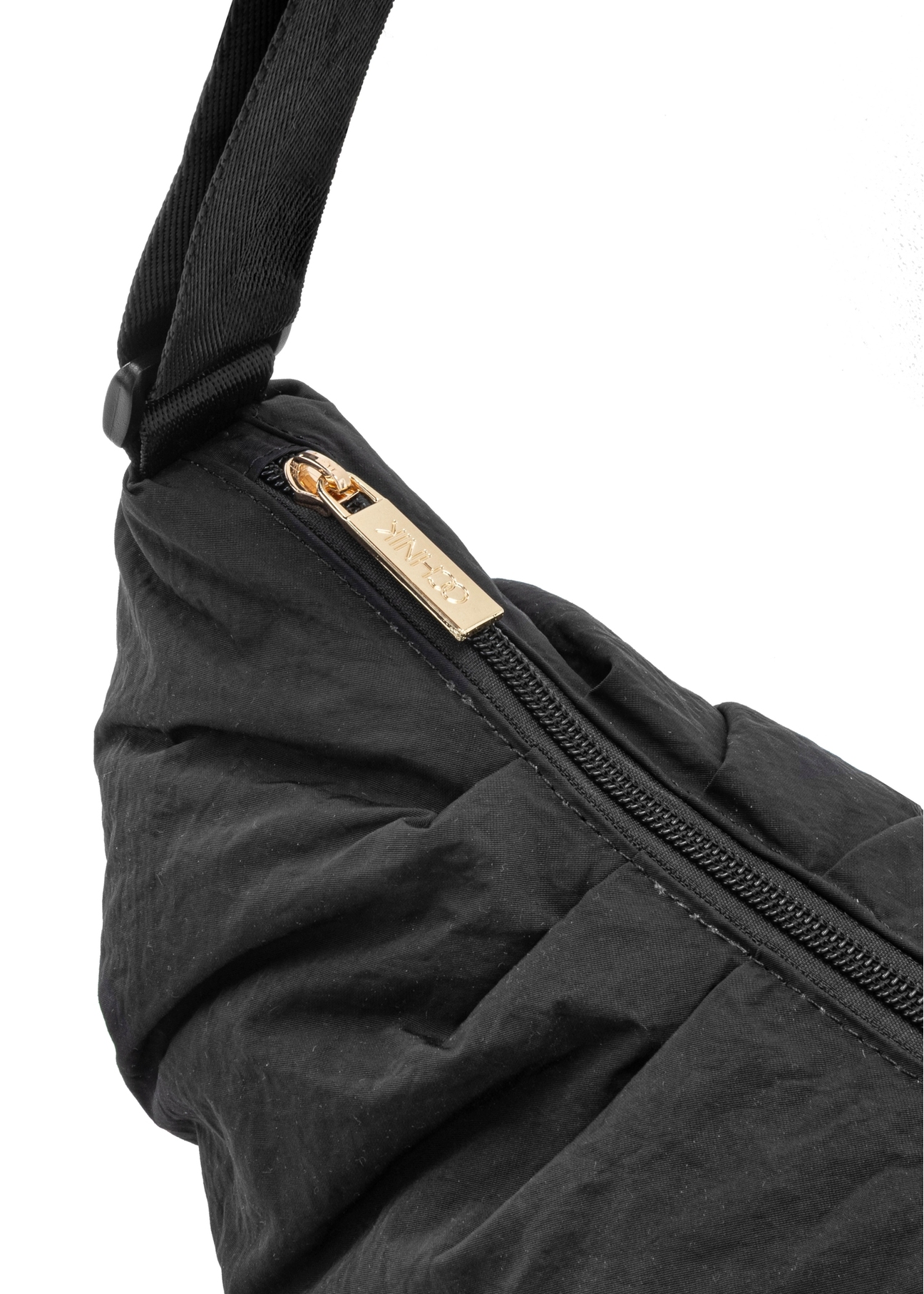 Нейлонова жіноча сумка TOREN-0339-99(W26), крупний план деталі виробу на білому фоні.