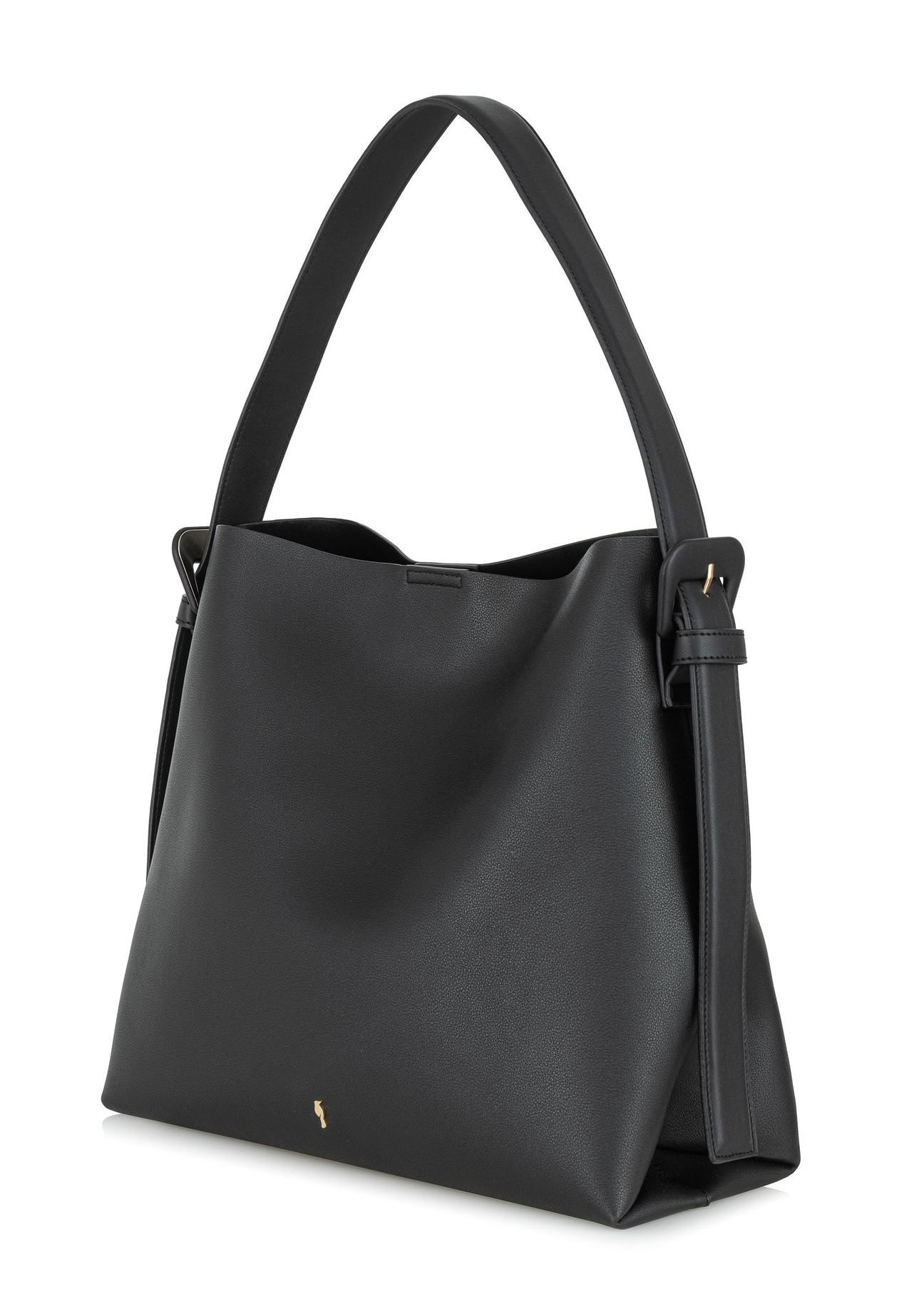 Чорна сумка зі штучної шкіри TOREC-0903-99(W24)-02