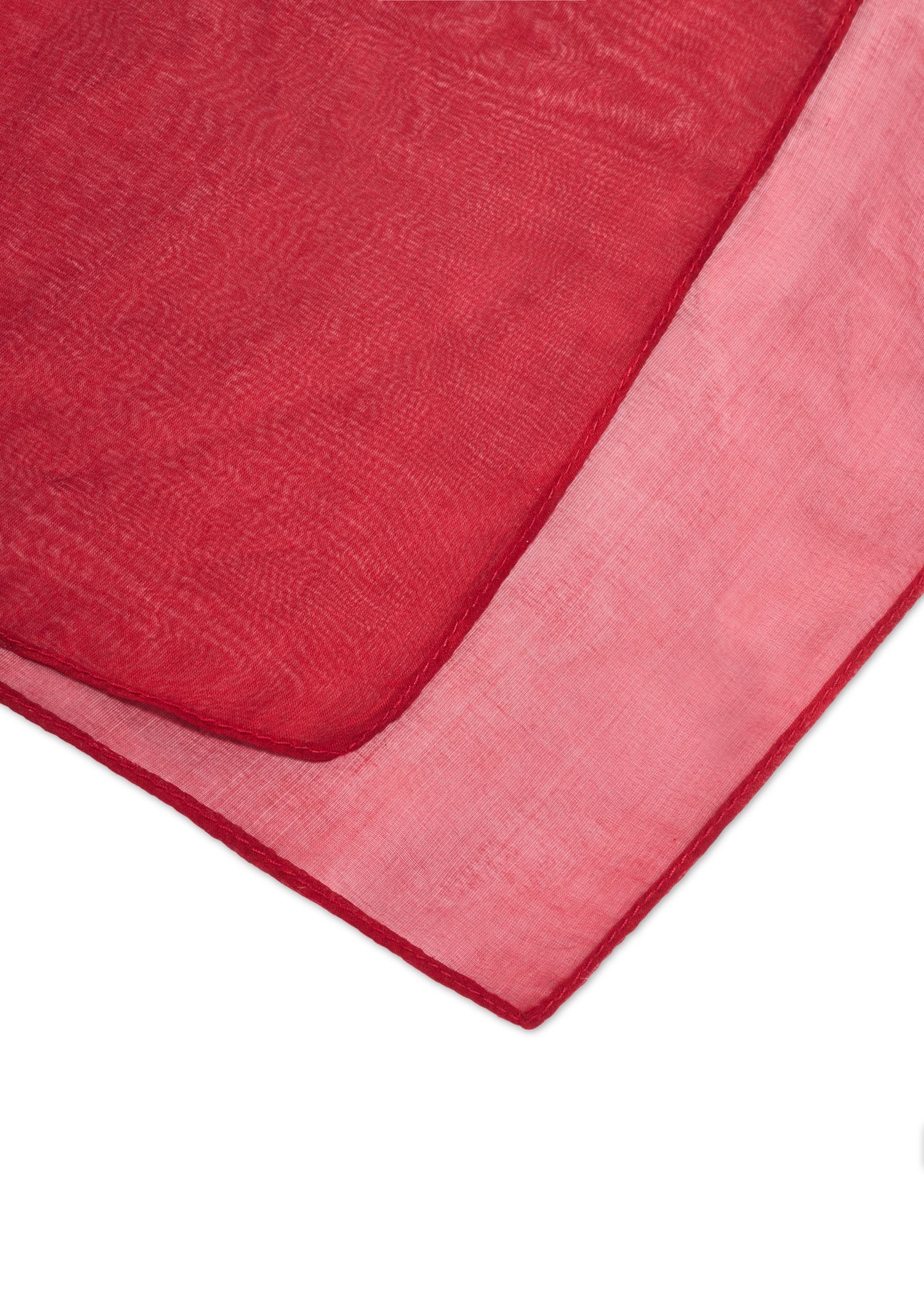 Червоний жіночий шовковий шарф SZADT-0218-4B(W26)