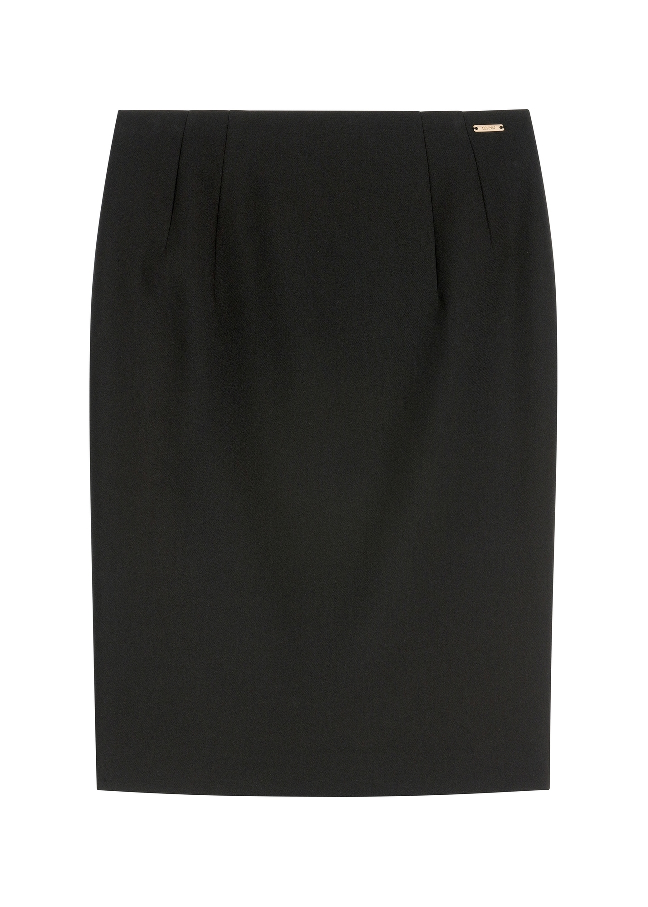 Класична чорна спідниця-олівець SPCDT-0088-99(W26)