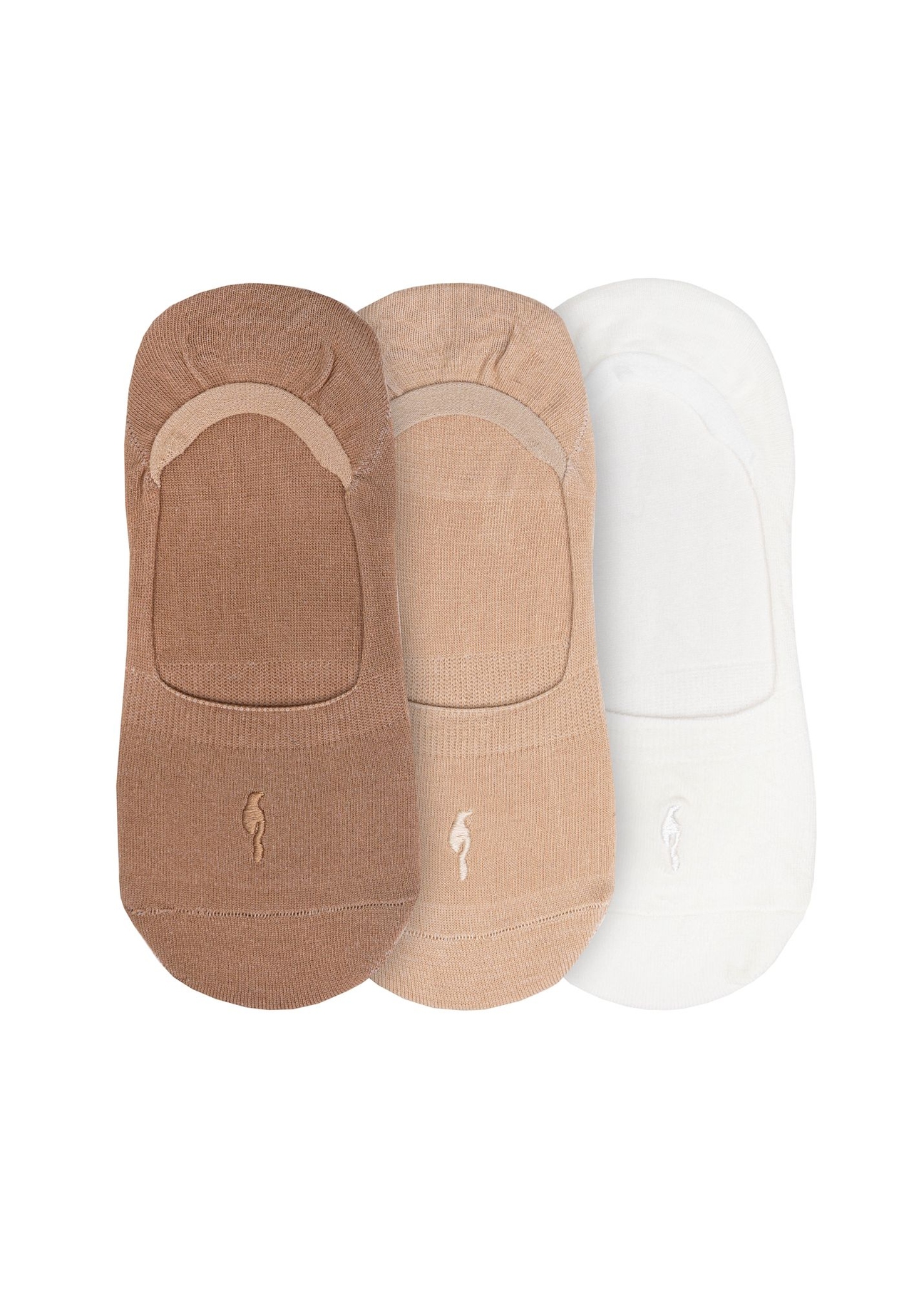 Комплект жіночих шкарпеток до щиколотки ZESDT-0029-1C(W26) вигляд виробу спереду на білому тлі.