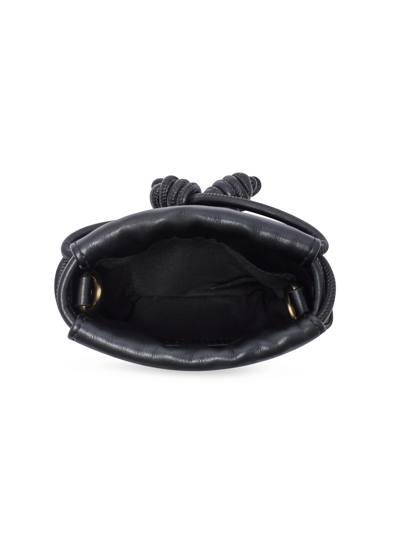 Czarna saszetka na telefon TOREC-1216-99(W26)